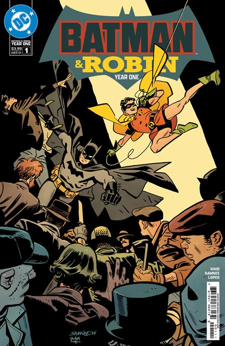 Batman And Robin Year One #1 (Of 12) Cvr A Chris Samnee