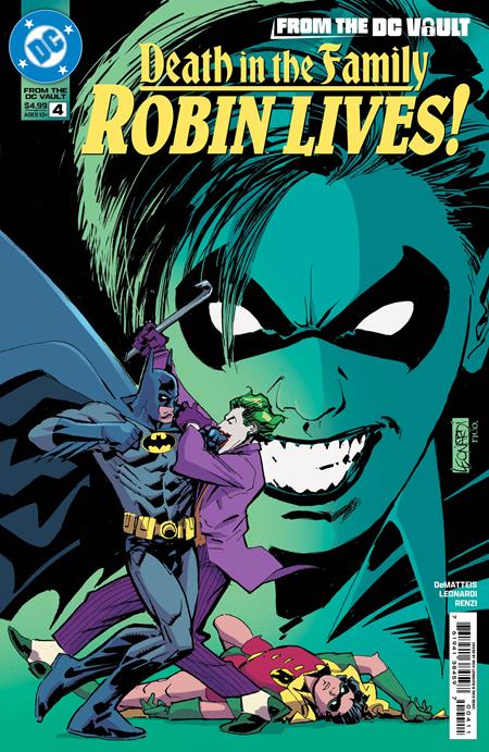 From The Dc Vault Death In The Family Robin Lives #4 (Of 4) Cvr A Rick Leonardi