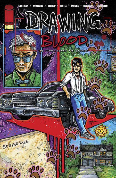 Drawing Blood #7 (Of 12) Cvr A Kevin Eastman