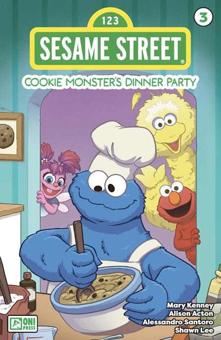 Sesame Street #3 (Of 4) Cvr A Alison Acton