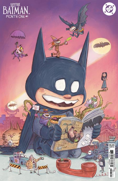 Little Batman Month One #1 (Of 4) Cvr B Patrick Ballesteros Card Stock Var