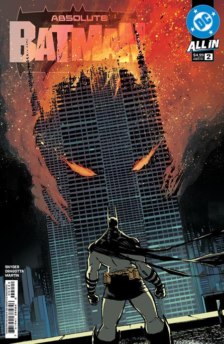 Absolute Batman #2 Second Printing Cvr A Nick Dragotta