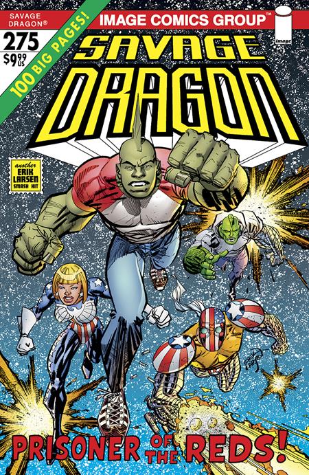 Savage Dragon #275 Cvr B Erik Larsen 70S Trade Dress Var (Mr)