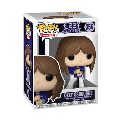 Ozzy Osbourne with Microphone Stand Funko Pop! Vinyl Figure #356 - State of Comics