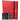 BCW Folio 9-Pocket Card Album in red, front cover view for trading card storage