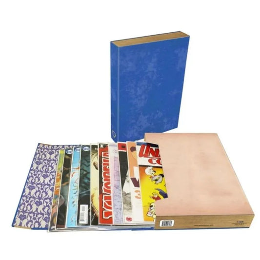 Blue Comic Book Stor-Folio Current and Silver