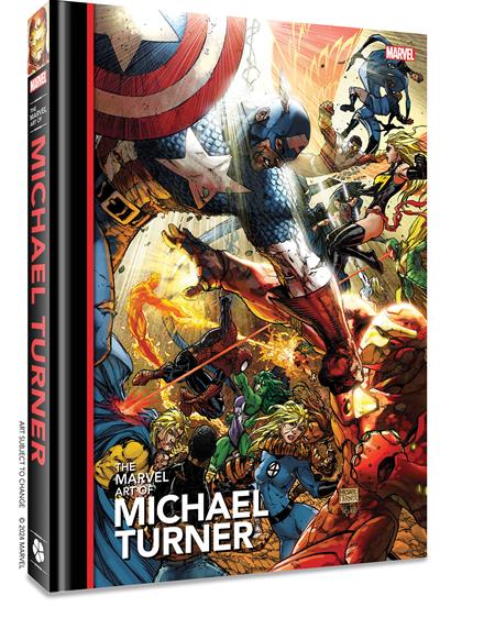 Marvel Art Of Michael Turner Hc Direct Market Ed