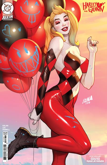 Harley Quinn #46 Cvr E David Nakayama Artist Spotlight Card Stock Var