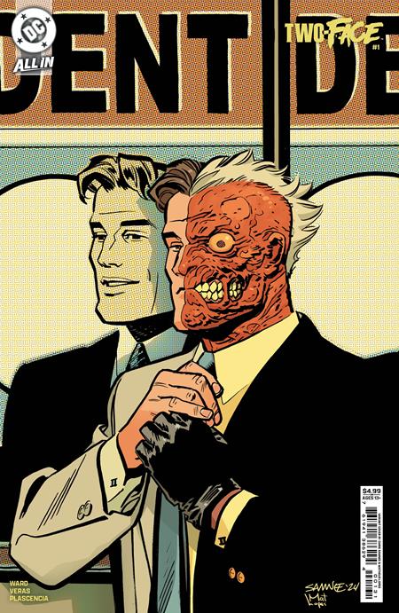 Two-Face #1 (Of 6) Cvr C Chris Samnee Card Stock Var