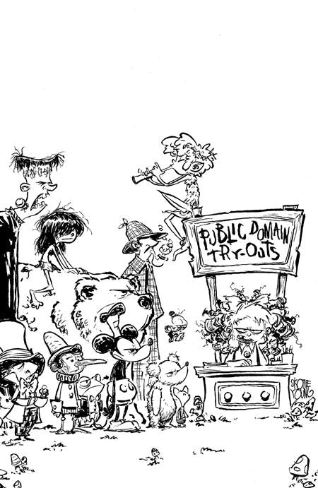 I Hate Fairyland (2022) #18 Cvr D Inc 1:25 Skottie Young B&W Virgin Var (Mr)