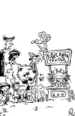 I Hate Fairyland (2022) #18 Cvr D Inc 1:25 Skottie Young B&W Virgin Var (Mr)