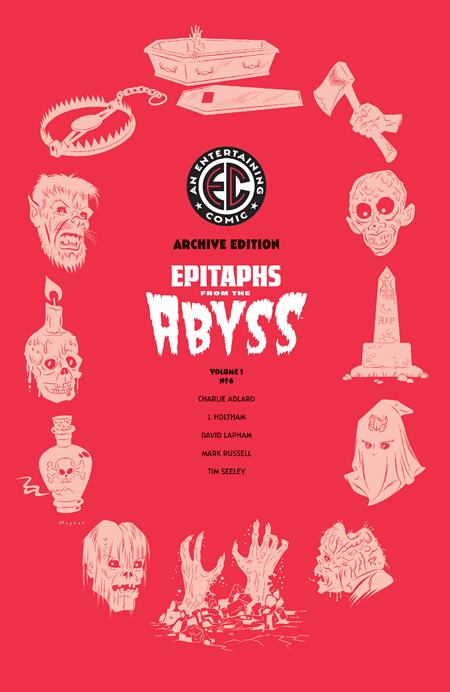 Ec Epitaphs From The Abyss #6 (Of 12) Cvr E Inc 1:50 Rian Hughes Ec Archive Edition Var (Mr)