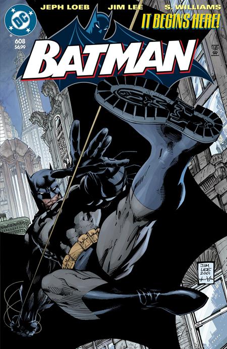 Batman #608 Facsimile Edition Cvr B Jim Lee Foil Var