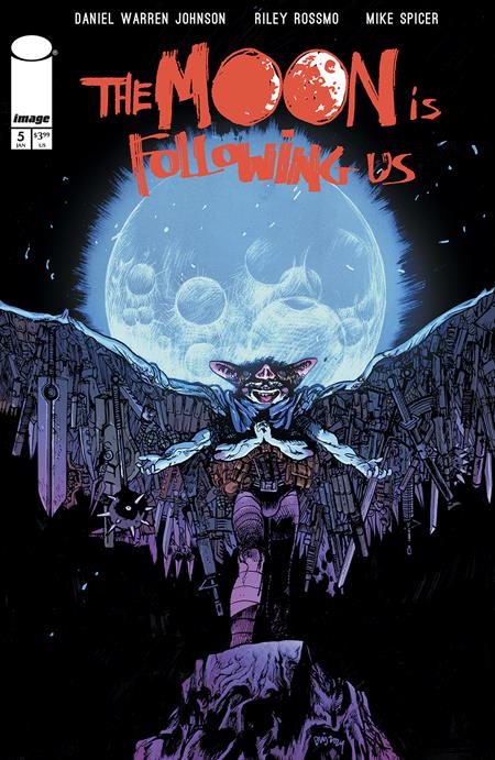 The Moon Is Following Us #5 (Of 10) Cvr B Daniel Warren Johnson & Mike Spicer Var