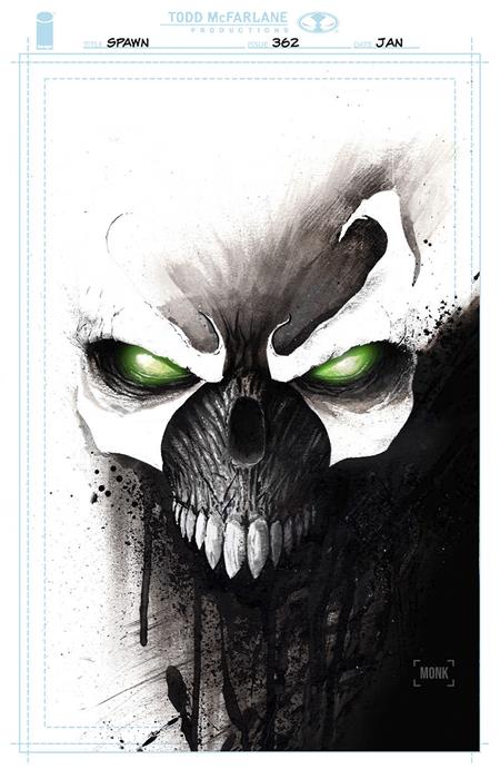 Spawn #362 Cvr C Jeff Monk Virgin Var