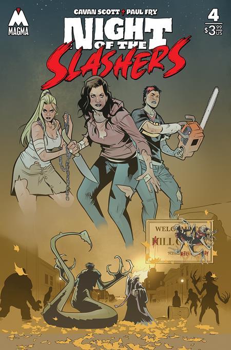 Night Of The Slashers #4 Cvr A Paul Fry (Mr)