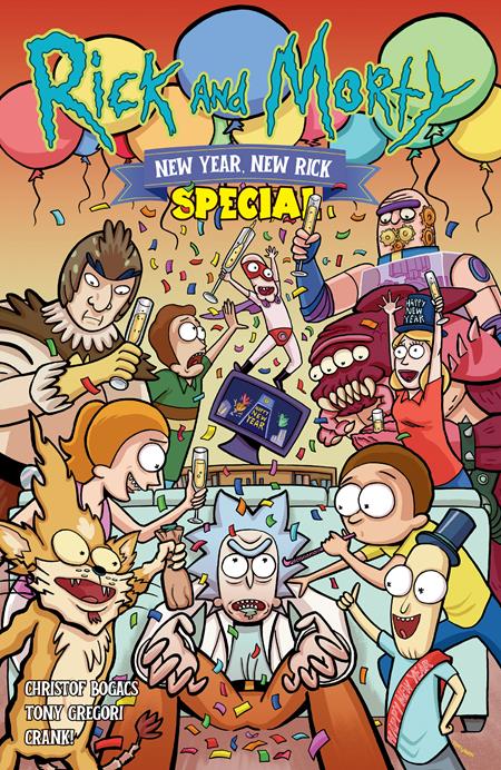 Rick And Morty New Year New Rick Special #1 (One Shot) Cvr A Tony Gregori