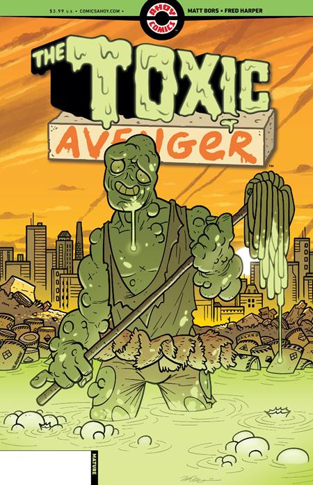 Toxic Avenger #5 (Of 5) Cvr C 5 Copy Zander Cannon Unlock Var (Mr)