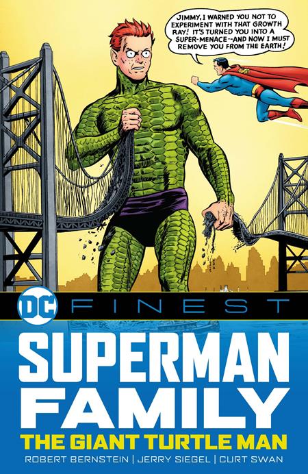 Dc Finest Superman Family The Giant Turtle Man Tp