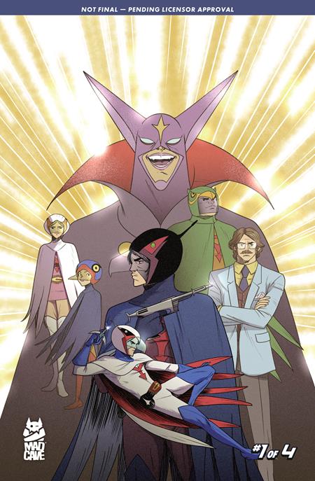 Gatchaman Only One Earth #1 (Of 4) Cvr B Nuno Plati Var