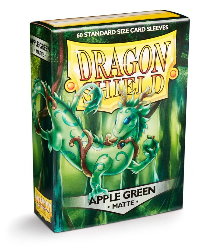 Dragon Shield 60ct Box Deck Protector Matte Apple Green - State of Comics