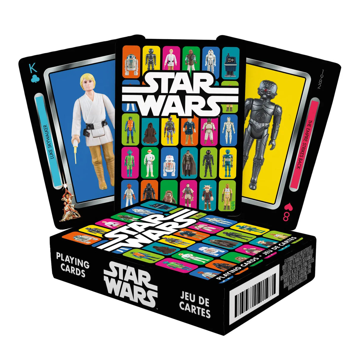 Star Wars Action Figures Playing Cards