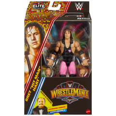 WWE WrestleMania Elite Bret "Hit Man" Hart Action Figure