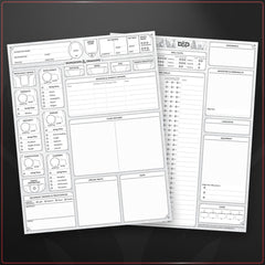 Dungeons & Dragons 2024 Character Sheets