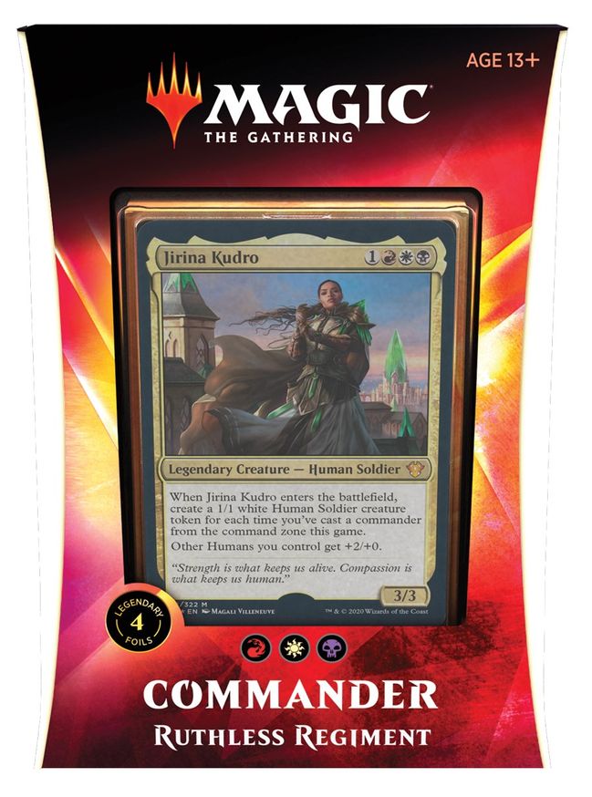 Commander 2020 Ruthless Regiment Commander Deck