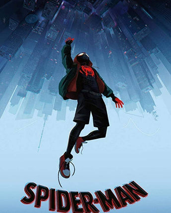 Spider-Man: 24x36 Into the Spider-Verse Jump Movie Poster: Individually Rolled & Labeled - State of Comics