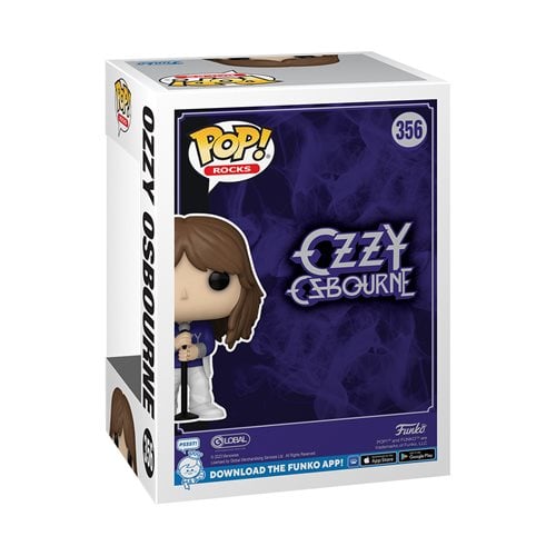 Ozzy Osbourne with Microphone Stand Funko Pop! Vinyl Figure #356 - State of Comics