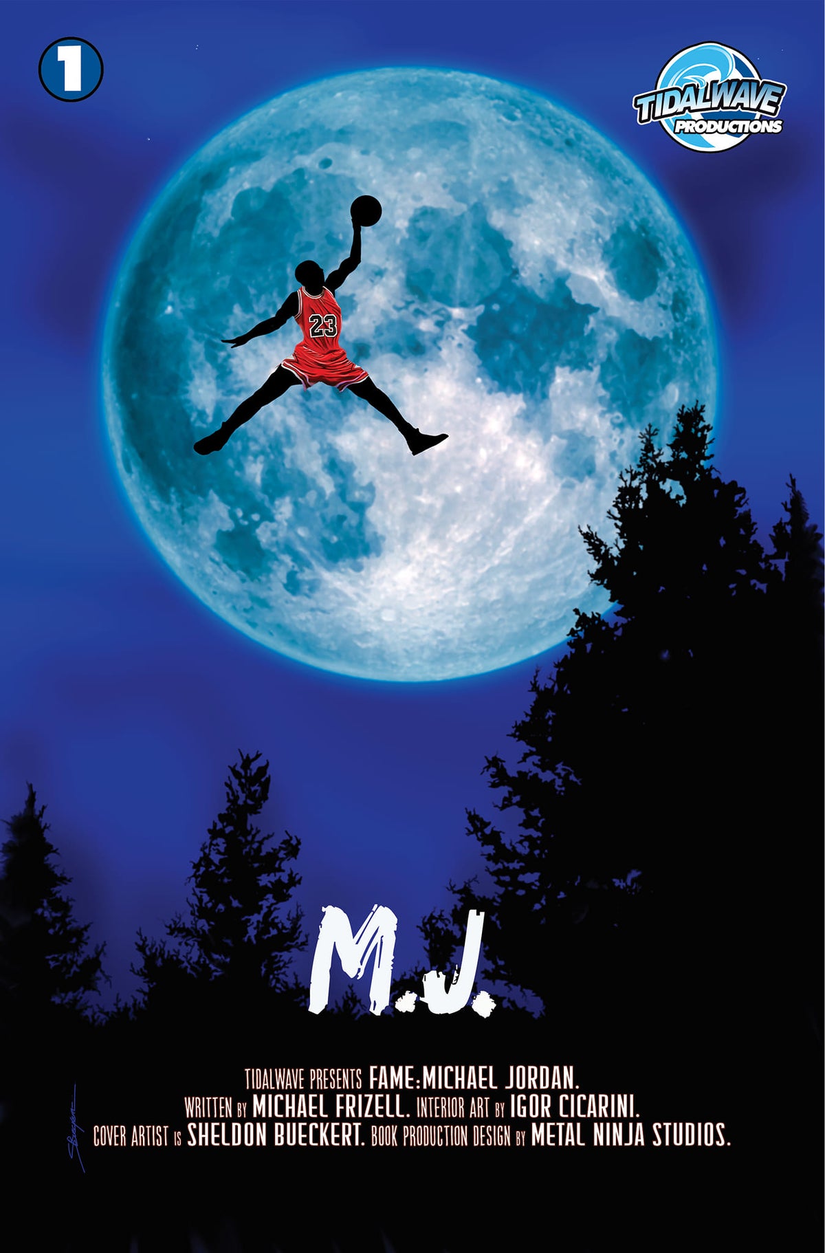 Michael Jordan #1 Exclusive Cover