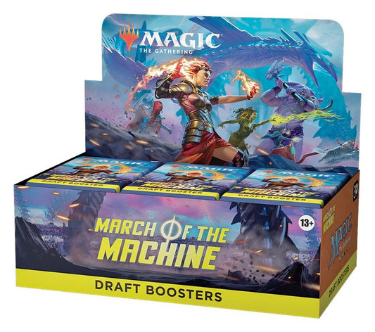 Magic The Gathering March of the Machine Draft Booster Box - State of Comics