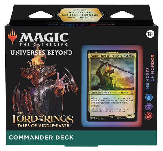 Magic The Gathering Lord of the Rings Tales of Middle Earth Commander Deck - State of Comics