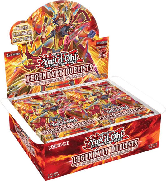 Yu-Gi-Oh! TCG Legendary Duelists Soulburning Volcano Booster Box - State of Comics