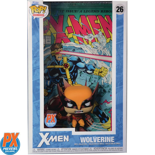 X-Men #1 (1991) Wolverine Pop! Comic Cover Vinyl Figure with Case - Previews Exclusive - State of Comics