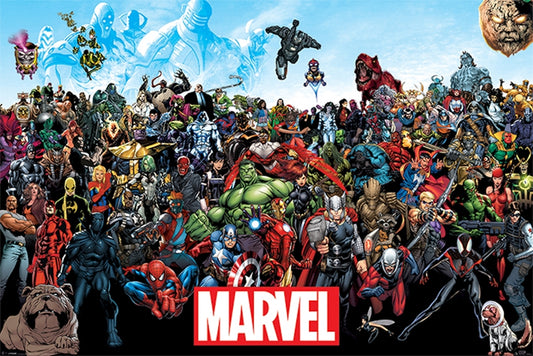 Marvel Line-Up Poster - State of Comics