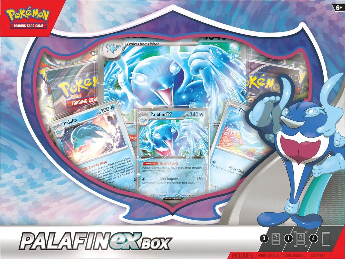 Pokemon TCG Palafin Ex Box