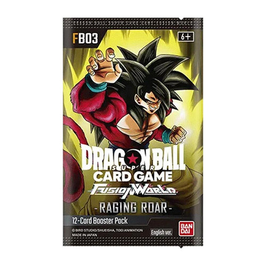 Dragon Ball Fusion World Super Raging Roar Booster Pack