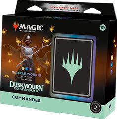 Duskmourn Miracle Worker Commander Deck