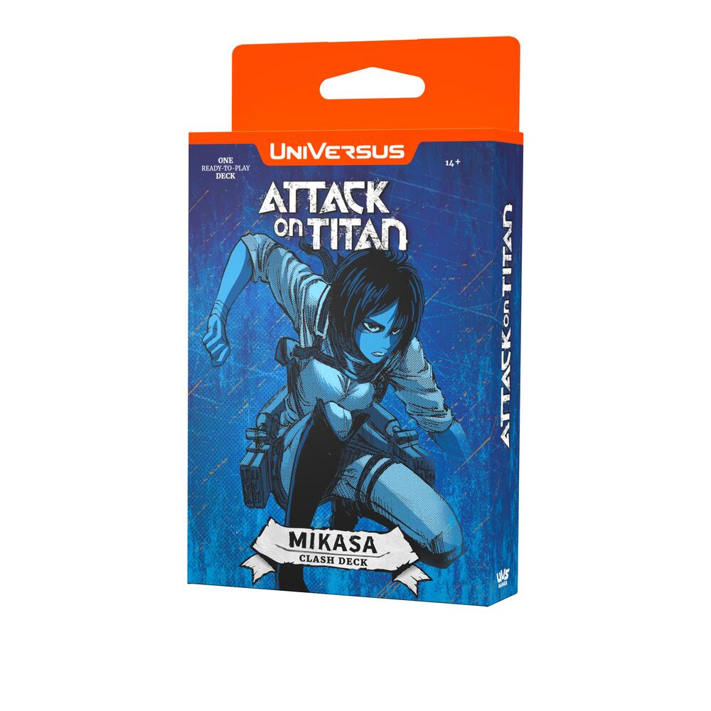 Attack on Titan Battle for Humanity Clash Deck MIkasa