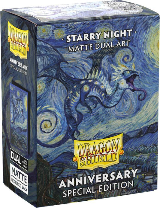 Dragon Shield 100ct Standard Matte Dual Starry Night Sleeves