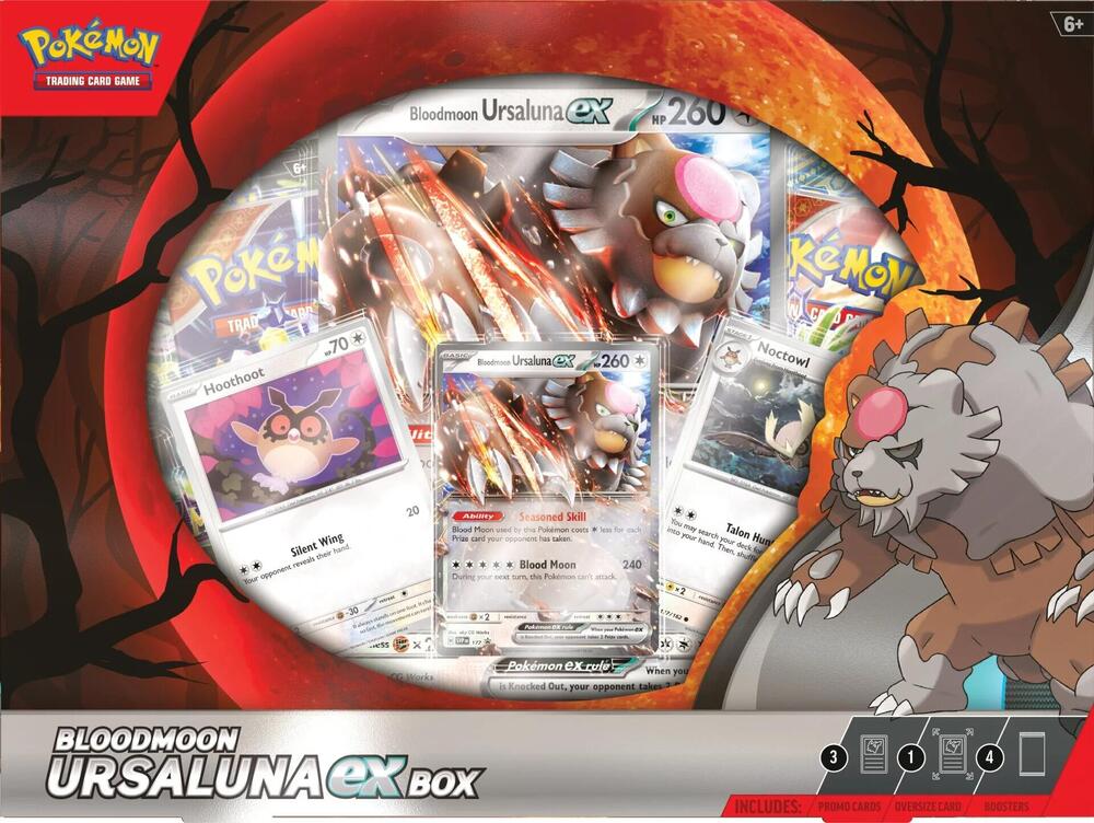 Pokemon Bloodmoon Ursaluna ex Collection