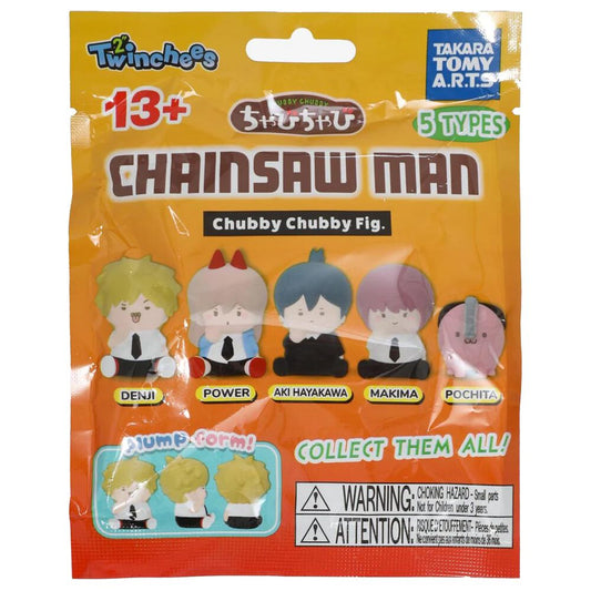 Twinchees Chainsaw Man Chubby Chubby Figure Mystery Bag (1 random) - State of Comics
