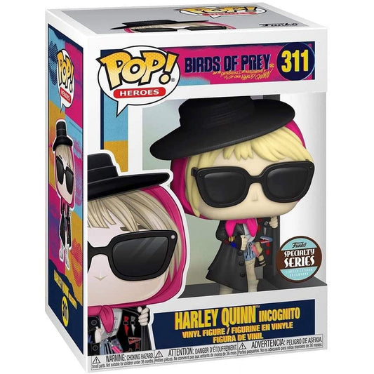 Birds Of Prey Harley Quinn Incognito Specialty Series Pop! Vinyl Figure