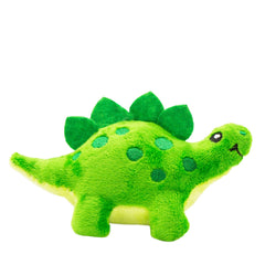 Dino Dudes Plush Backpack Buddies Triceratops Grape