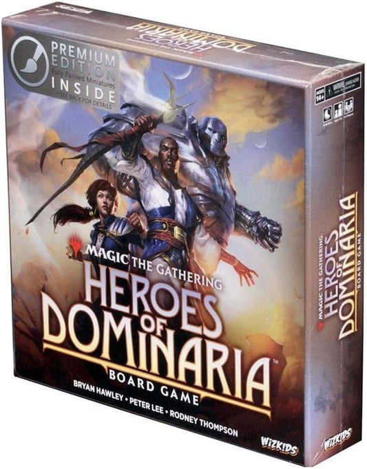 Magic the Gathering Heroes of Dominaria Board Game Platinum Edition