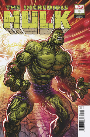 Incredible Hulk #8 25 Copy Incv Chad Hardin Var - State of Comics