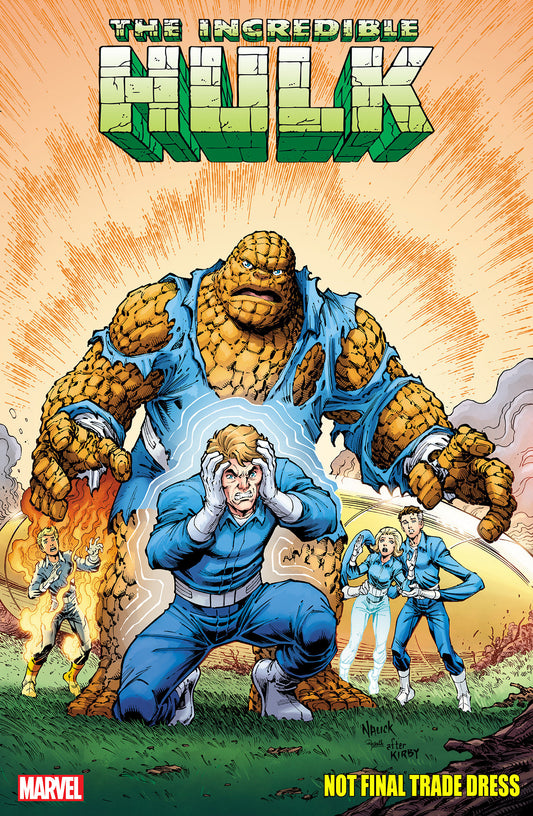 Incredible Hulk #21 Todd Nauck Fantastic Four Homage Variant