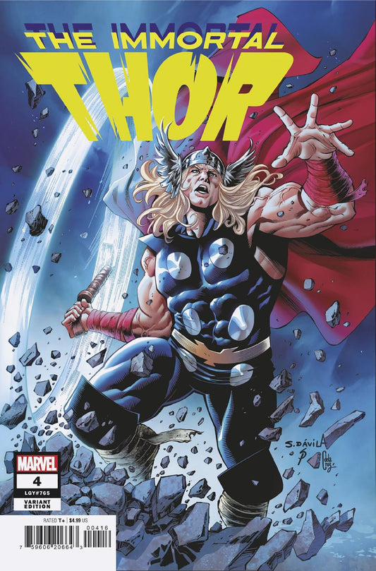 Immortal Thor #4 25 Copy Incv Sergio Davila Var - State of Comics